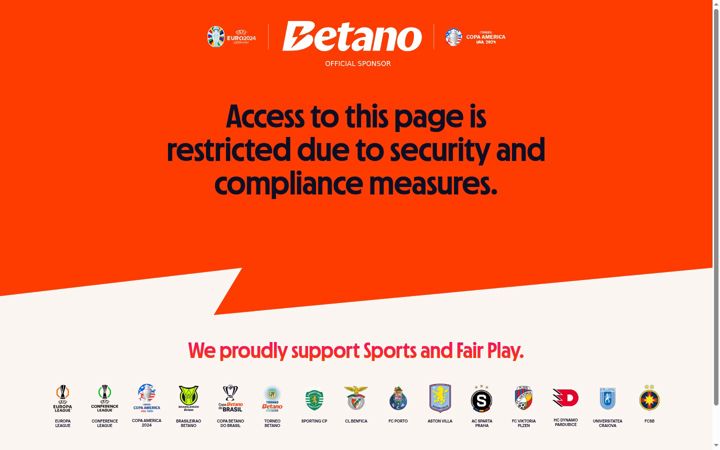 Screenshot of betano.ca