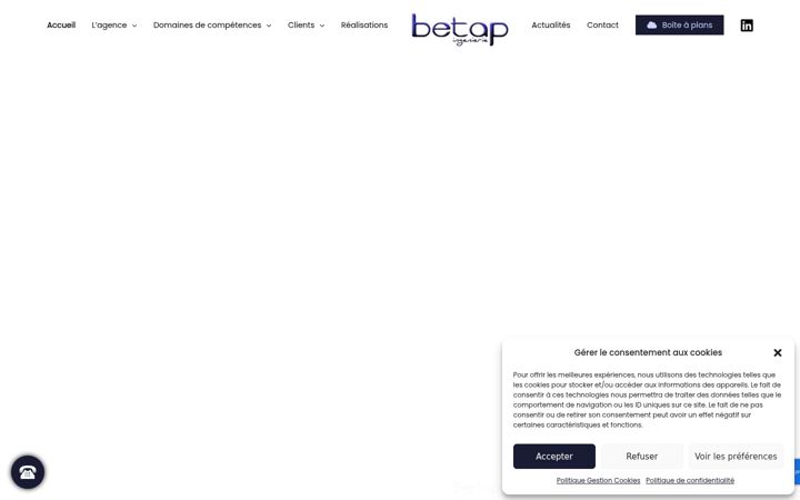 Screenshot ta' betap.fr