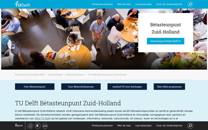 Screenshot of betasteunpuntzh.nl
