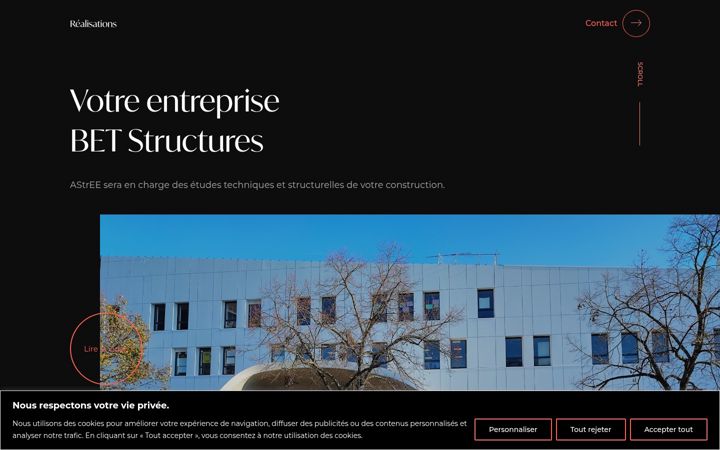 Screenshot ta' betastree.fr