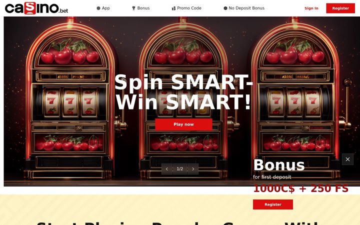 Screenshot of betcasino.org