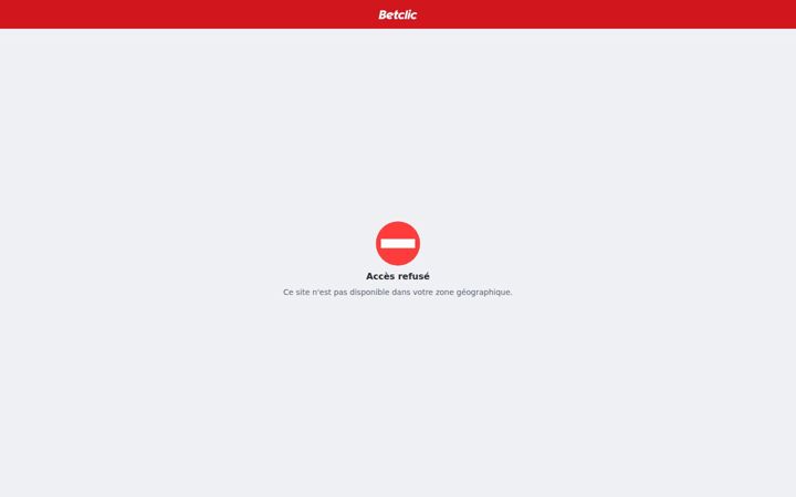 Screenshot of betclic.ci