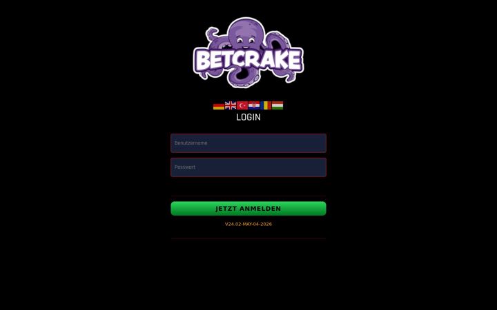Screenshot of betcrake.com