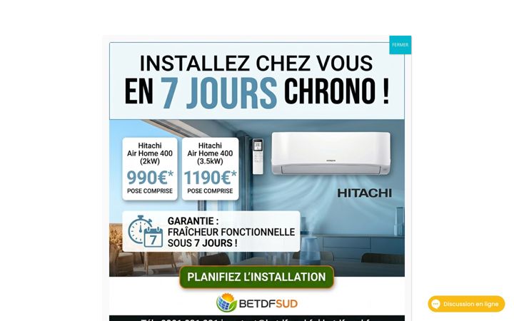 Screenshot ta' betdf-sud.fr