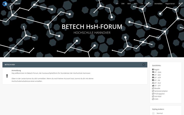 Screenshot of betech-hsh.de