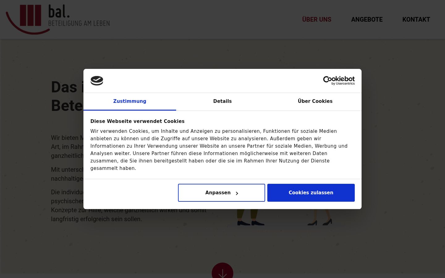 Snímek obrazovky baneru souhlasu zobrazeného před jakoukoli interakcí