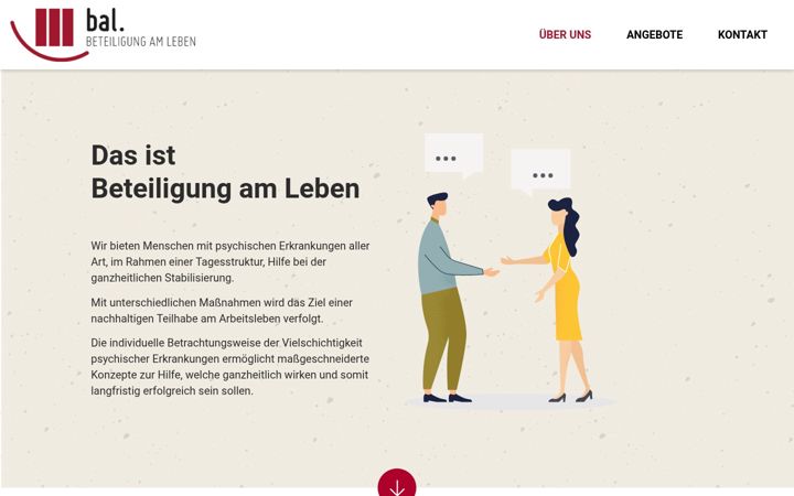 Screenshot of beteiligung-am-leben.de