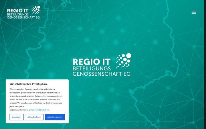 Screenshot of beteiligungsgenossenschaft.de