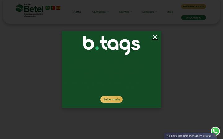 Екранна снимка на betelassessoria.com.br