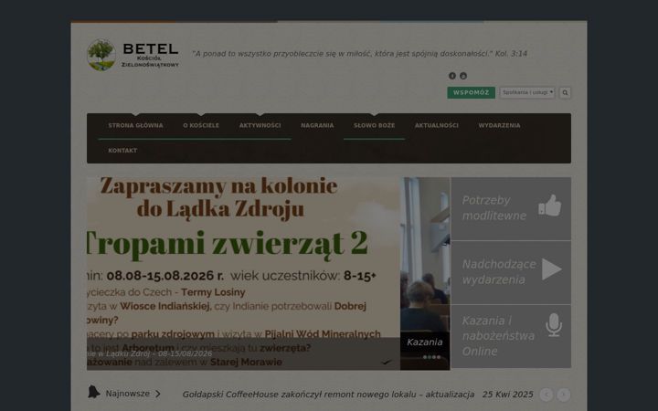 Screenshot of betelgoldap.pl