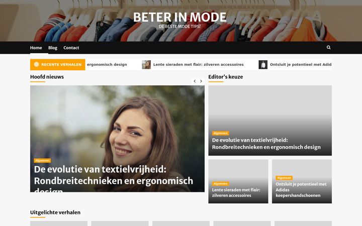 Screenshot of beterinmode.nl
