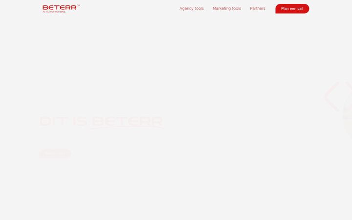 Screenshot of beterr.nl