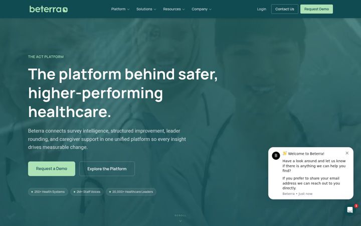 Screenshot of beterra.com