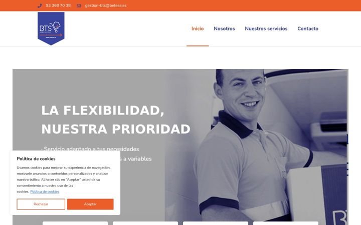 Screenshot of betese.es