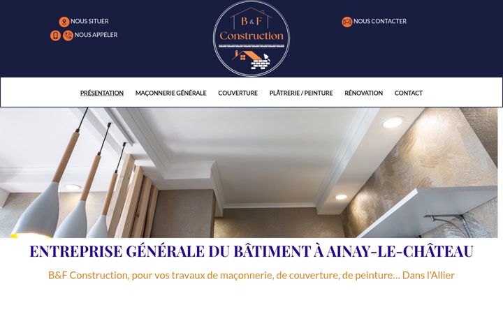 Screenshot of betf-construction.fr