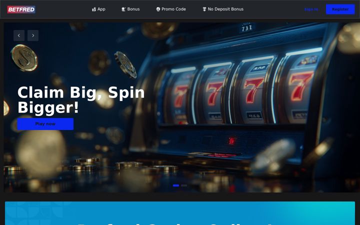 Screenshot of betfredcasino.io
