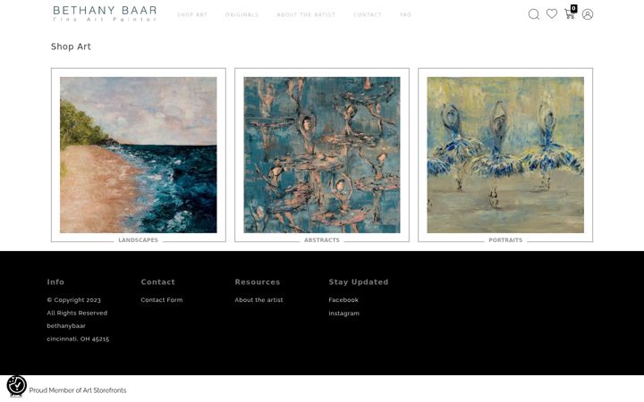 Screenshot of bethanybaar.com