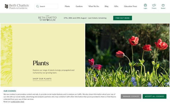 Screenshot of bethchatto.co.uk