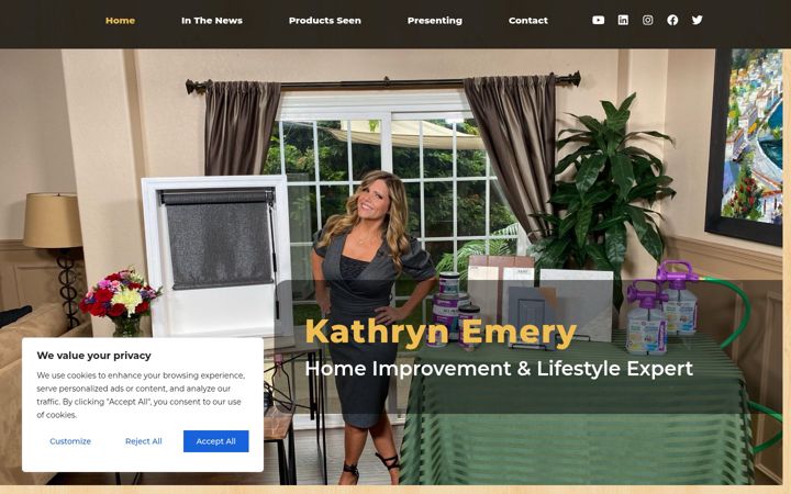 Screenshot of bethebesthome.com