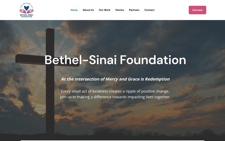 Screenshot of bethelsinai.org