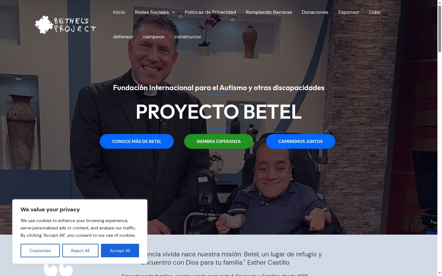 Snímka obrazovky banera súhlasu zobrazeného pred akoukoľvek interakciou