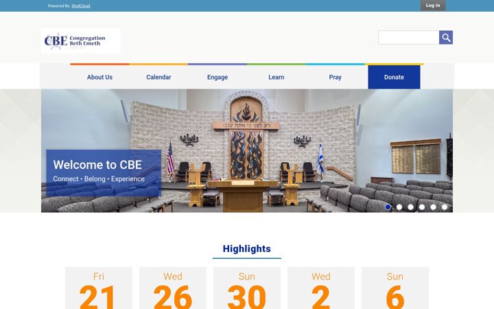 Screenshot of bethemeth.org