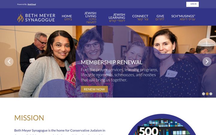 Screenshot of bethmeyer.org