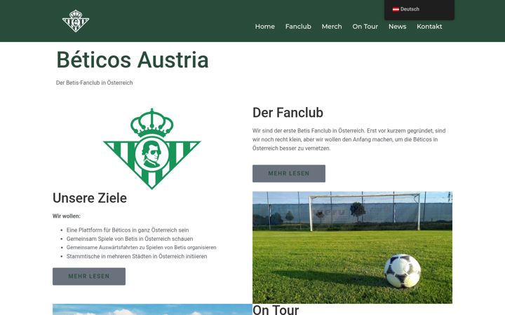Screenshot of beticos.at