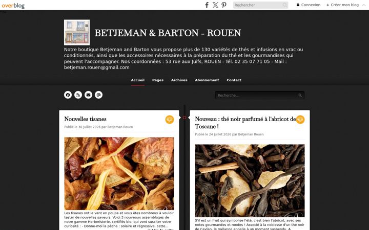 Screenshot of betjemanandbartonrouen.com
