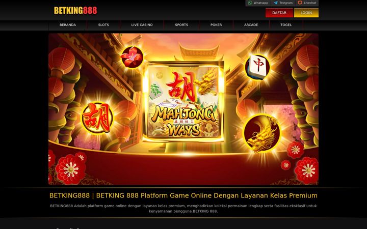 Screenshot of betking888.net