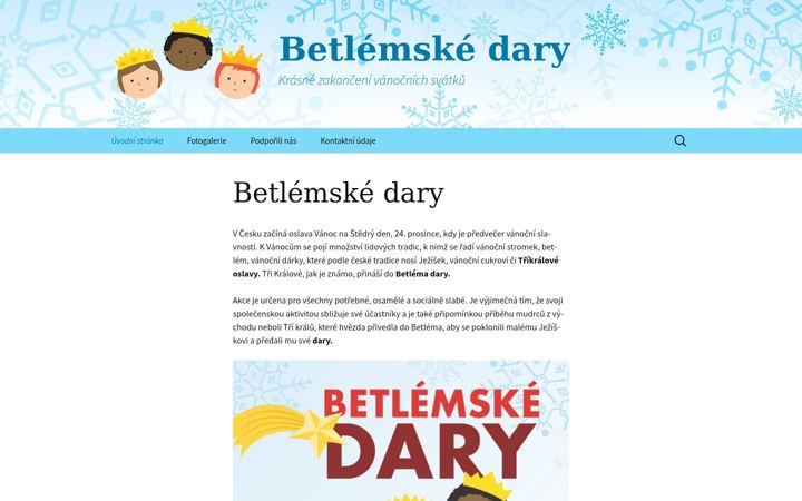 Screenshot of betlemskedary.cz