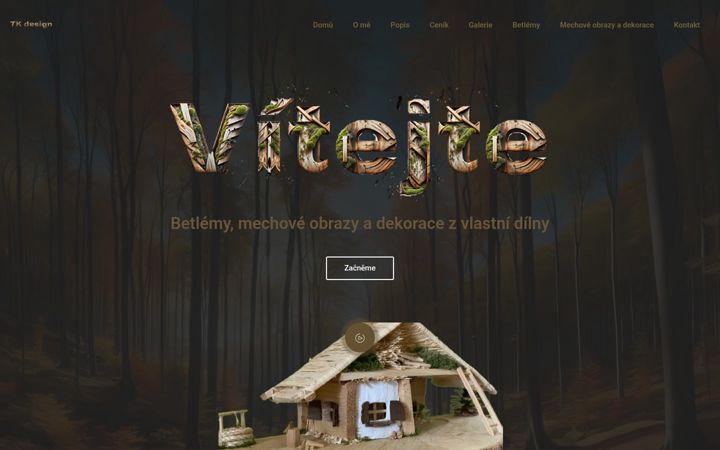 Screenshot of betlemyadekorace.cz