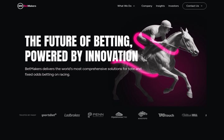 Screenshot of betmakers.com
