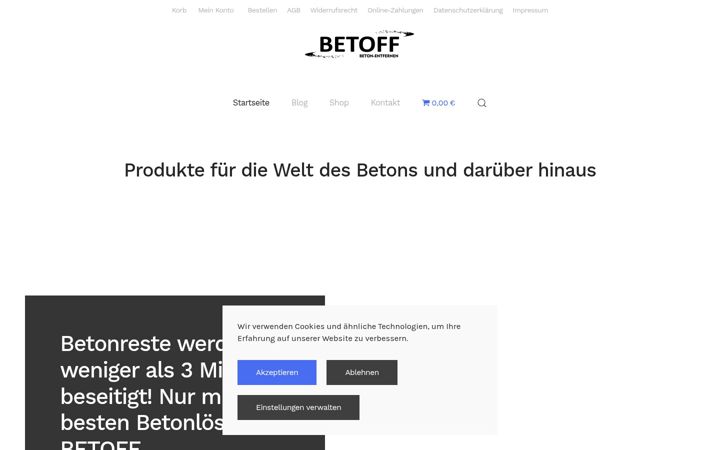 Screenshot of betoff.de