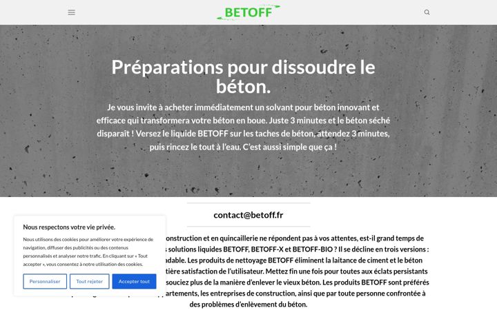 Screenshot of betoff.fr
