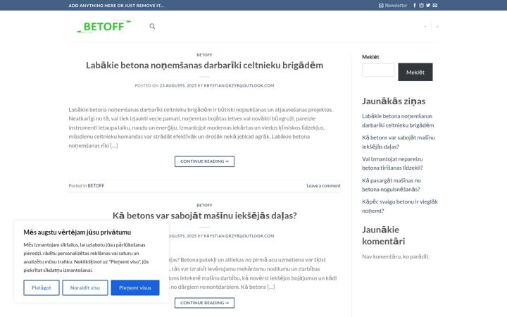 Screenshot of betoff.lv