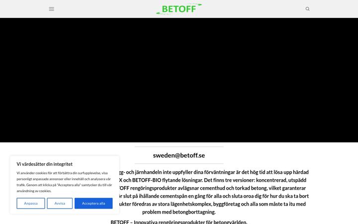 Screenshot of betoff.se