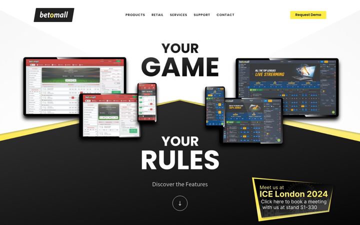 Screenshot of betomall.com