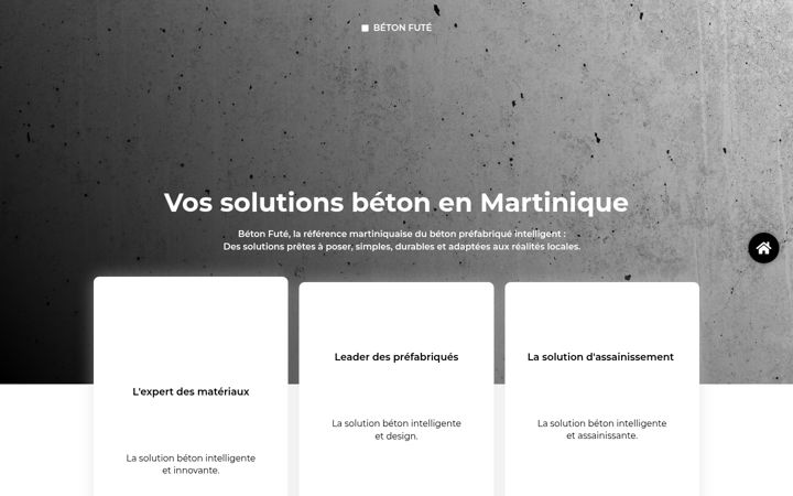 Screenshot of beton-fute.fr