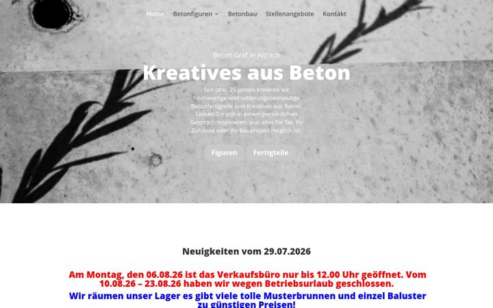 Screenshot of beton-graf.de
