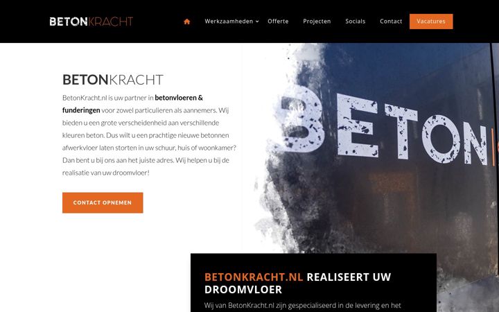 Screenshot of beton-kracht.nl