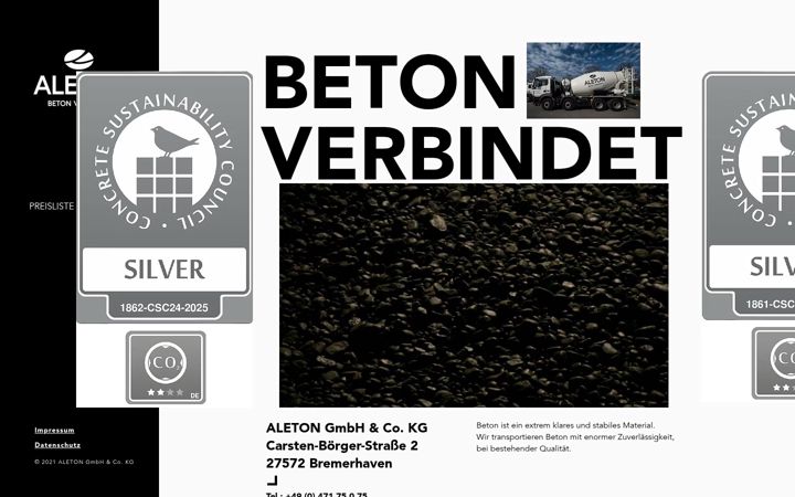 Screenshot of beton-verbindet.de