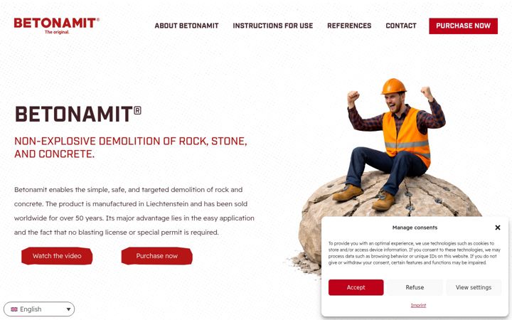 Screenshot of betonamit.com