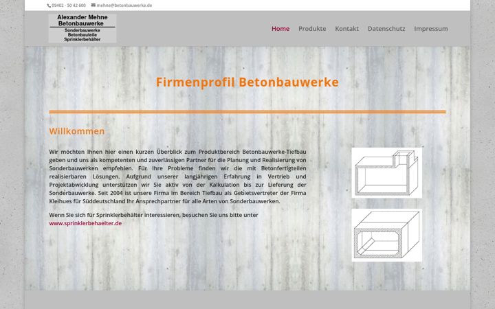 Screenshot of betonbauwerke.de