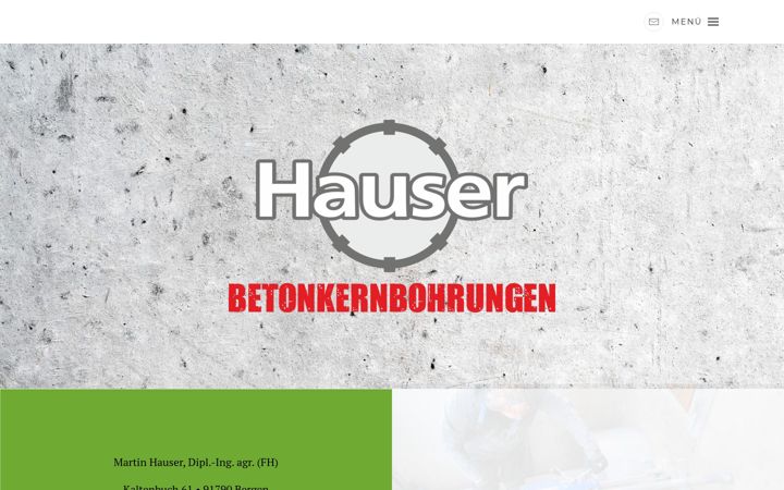 Screenshot of betonbohrungen.com