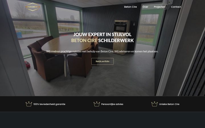 Screenshot of betoncirebym.nl