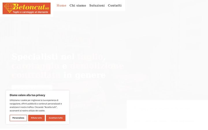 Screenshot of betoncut.ch