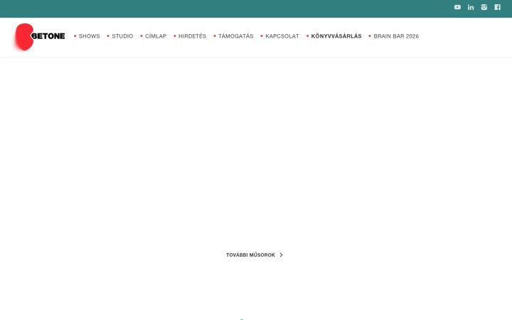 Screenshot di betone.hu
