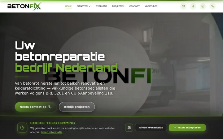 Screenshot of betonfixen.nl