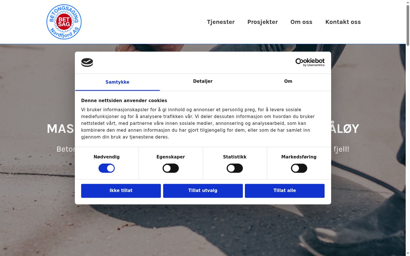 Capture d'écran de la bannière de consentement affichée avant toute interaction